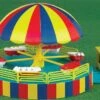 Operating Carnival Kiddie Boat Ride Kit W/Motor HO Scale Bachmann Operating Carnival Kiddie Boat Ride Kit w/Motor HO Scale Bachmann