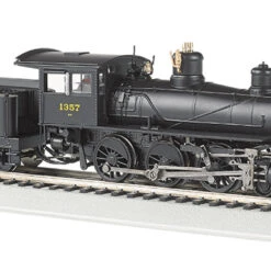 HO 4-6-0 Baldwin 52" Driver Steam Locomotive DCC Ready Baltimore & Ohio #1357 HO Scale Bachmann HO 4-6-0 Baldwin 52" Driver Steam Locomotive DCC Ready Baltimore & Ohio #1357 HO Scale Bachmann