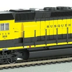 New York, Susquehanna & Western #3018 EMD SD40-2 Diesel Locomotive (DCC Equipped) HO Bachmann Trains