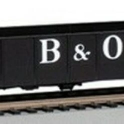 ACF 50' 6" Drop-End Gondola w/No Load Baltimore & Ohio HO Scale Bachmann