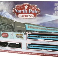 North Pole Express Train Set HO Scale Bachmann Trains