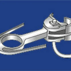 Economy Pack Center Shank-Medium E-Z Mate Magnetic Knuckle Couplers (25pr/cd) HO Bachmann Trains