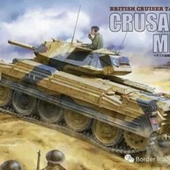 Crusader Mk III British Cruiser Mk VI Tank Battle of El Alamein 1/35 Border Model