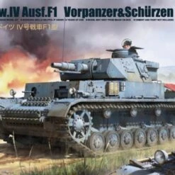 PzKpfw IV Ausf F1 Vorpanzer & Schuzen German Tank (3 in 1) 1/35 Border Model
