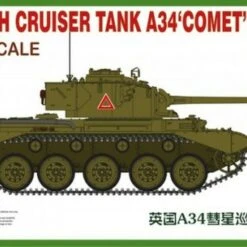 British A34 Comet Cruiser Tank 1/35 Bronco Models