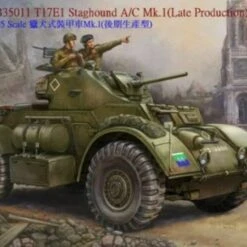 T17E1 Staghound A/C Mk I Late Production Armored Personnel Carrier 1/35 Bronco Models