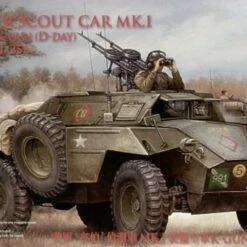 Humber Mk I Scout Car w/Twin Vickers K-Gun D-Day Version 1/35 Bronco Models