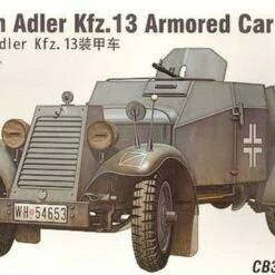 German Adler Kfz13 Armored Car 1/35 Bronco Models