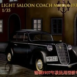 1937 German Light Saloon (Opel Olympia) Civilian Version Car 1/35 Bronco Models