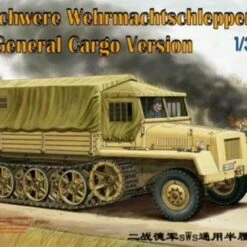 German sWs General Cargo Version Halftrack 1/35 Bronco Models