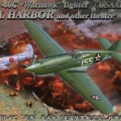 Curtiss P-40C Warhawk USAAF Fighter 1/48 Bronco Models