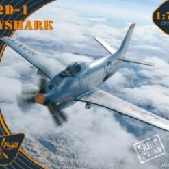 XA2D-1 Skyshark Early Version Attack Aircraft (Advanced) 1/72 Clear Prop! Models XA2D-1 Skyshark Early Version Attack Aircraft (Advanced) 1/72 Clear Prop! Models