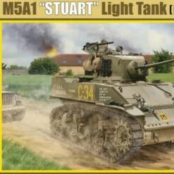 M5A1 Stuart Early Production Light Tank 1/16 Classy Hobby
