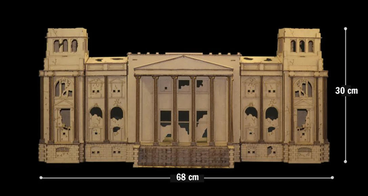 Battle for the Reichstag Berlin 1945 Diorama Set 1/72 Italeri - Image 2