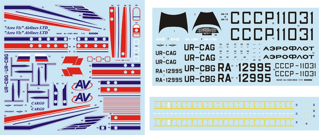 AN-12BK Civil 1/72 Roden - Image 2