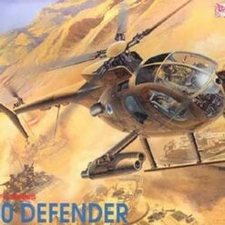 MD500 Defender Combat Helicopter 1/35 Dragon