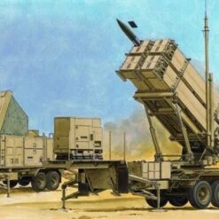 MIM-104F Patriot Surface-to-Air Missile (SAM) System PAC-3 M901 Launching Station 1/35 Dragon
