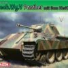 PzBeobWg V Panther Tank w/5cm KwK 39/1 Gun 1/35 Dragon