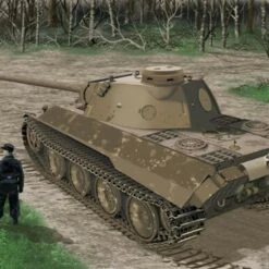 Panther Ausf D V2 Versuchs-Serie Tank 1/35 Dragon