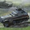 SdKfz 250/4 Ausf A Leichter Halftrack w/Zwilling MG34 Gun 1939-45 1/35 Dragon