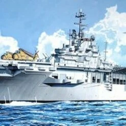 USS Boxer LPH-4 Helicopter Carrier 1/700 Dragon