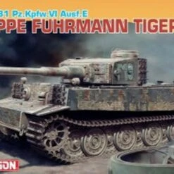 PzKpfw VI Ausf E SdKfz 181 Gruppe Fehrmann Tiger I Tank 1/72 Dragon