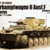 PzKpfw II Ausf F Afrika Korps Tank w/Interior Parts 1/35 Dragon