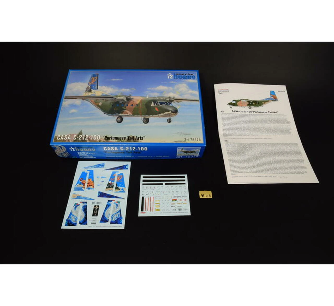 CASA C212-100 Portuguese Tail Arts Transport Aircraft 1/72 Special Hobby - Image 3