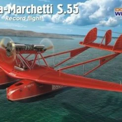 Savoia Marchetti S55 Record Flight Flying Boat Aircraft 1/72 Dora Wings