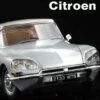 Citroen DS21 4-Door Car w/Interior/Engine Details 1/24 Ebbro