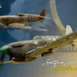 Spitfire Story Southern Star: WWII Spitfire Mk Vb/Vc Fighter Dual Combo (Ltd Edition Plastic Kit) 1/48 Eduard