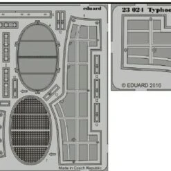 Typhoon Mk Ib Car Door Engine for ARX 1/24 Eduard