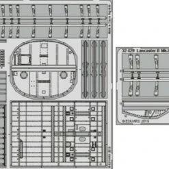 Lancaster B Mk I Bomb Bay for HKM 1/32 Eduard