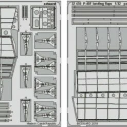 P-40F Landing Flaps for TSM 1/32 Eduard
