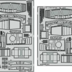 B-24 Undercarriage for HBO 1/32 Eduard