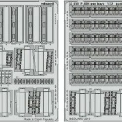 P-40N Gun Bays for TSM 1/32 Eduard
