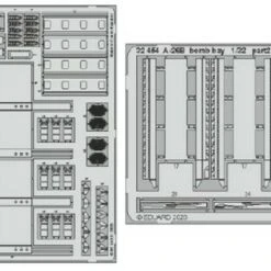 A-26B Bomb Bay for HBO 1/32 Eduard