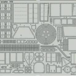 F-100F Exterior for TSM 1/32 Eduard