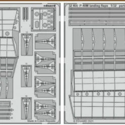 P-40M Landing Flaps for TSM 1/32 Eduard