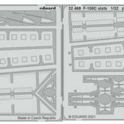 F-100C Slats for TSM 1/32 Eduard