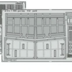 F-100C Gun Bay for TSM 1/32 Eduard