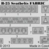 B-25 Fabric-Type Seatbelts for HKM 1/32 Eduard