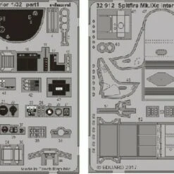 Spitfire Mk IXc Interior for RVL (Painted) 1/32 Eduard