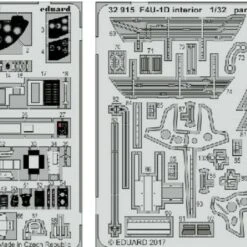 F4U-1D Interior for TAM (Painted) 1/32 Eduard