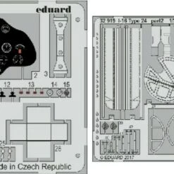 I-16 Type 24 for ICM (Painted) 1/32 Eduard