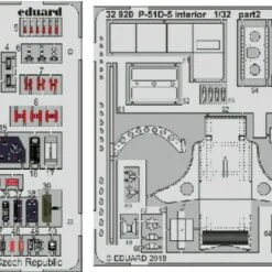 P-51D5 Interior for RVL (Painted) 1/32 Eduard