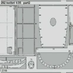 FI 282 Kolibri for MNA (Painted) 1/32 Eduard