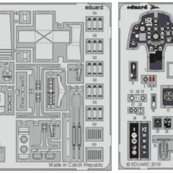 Bf 110C-7 Interior for RVL (Painted) 1/32 Eduard