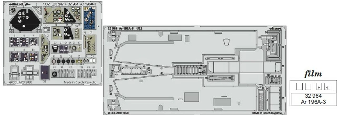 Ar 196A-3 for RVL (Painted) 1/32 Eduard