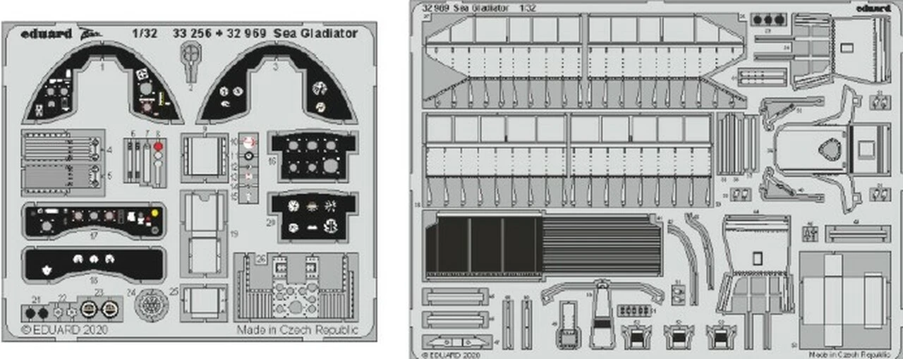 Sea Gladiator for ICM (Painted) 1/32 Eduard